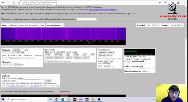 Online Satellite Tracking