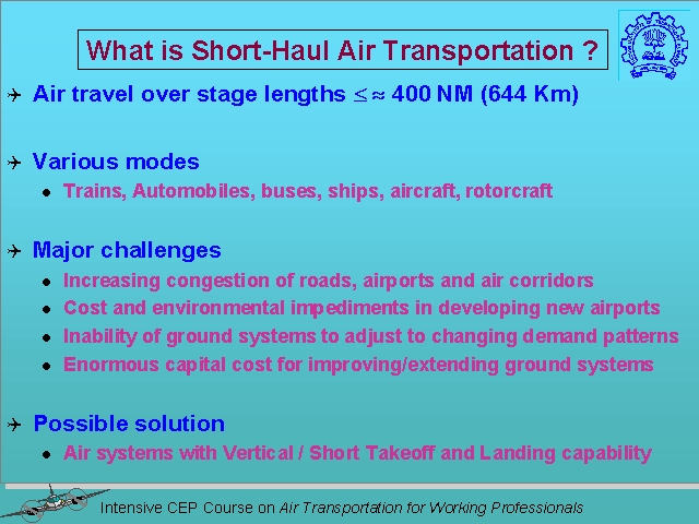 What Is Short Haul Air Transportation
